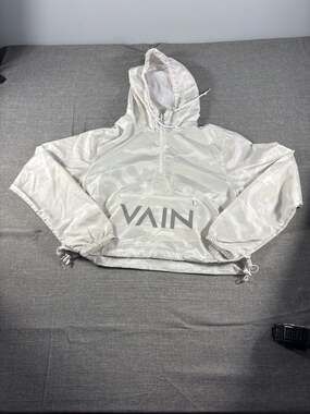 I Prevail True Power VAIN White Camo Anorak Windbreaker Crop Jacket